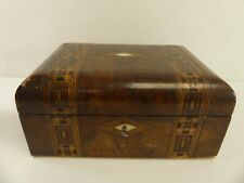 Antique wooden box for sale  SHEFFIELD