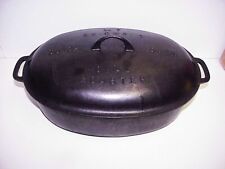Griswold No. 7 Oval Roaster Dutch Oven Cast Iron 647 & 648A Lid for sale  Shipping to South Africa