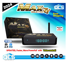 MaxTV Gold PRO 2024 Max TV 4K cuatro núcleos 64 bits, usado segunda mano  Embacar hacia Argentina
