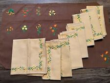 Placemats. napkins embroidered for sale  Roseburg