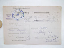 Military document mail d'occasion  Expédié en Belgium