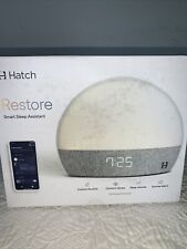 Hatch Restore Smart Sleep Assistant máquina de som alarme nascer do sol CAIXA ABERTA comprar usado  Enviando para Brazil