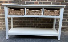 Console table cream for sale  UK