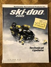 Ski-doo Snowmobile Techincal Update Book 2005 Rev, Utility, Elite, Rotax Info, used for sale  Dunedin