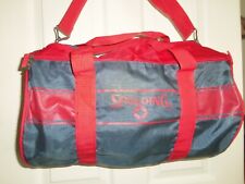 Bolsa de ginástica esportiva Spalding alças e alça de ombro cinza/vermelho comprar usado  Enviando para Brazil