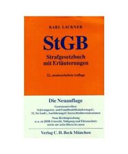 Strafgesetzbuch erläuterungen gebraucht kaufen  Trebbin