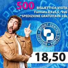 Stampa 500 biglietti usato  Reggio Calabria