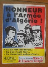 Affiche honneur armée d'occasion  Castelnaudary