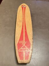 Vintage 1960s Nash Wood Pateta Pé Skate Caminhões Rodas 22" Surf Skate RARO comprar usado  Enviando para Brazil