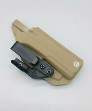 CZ 75D PCR Compact Tan Kydex IWB Proteus Holster w/ Mod Wing Veteran Made USA for sale  Shipping to South Africa