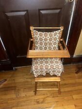 doll old highchair wooden for sale  Bellefontaine