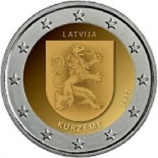 Lettonie euro commemorative d'occasion  Hyères