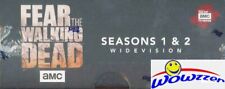 Topps Fear the Walking Dead Temporada 1 e 2 WIDEVISION Caixa Selada Hobby - 2 AUTO comprar usado  Enviando para Brazil