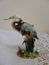 Enamel heron pill for sale  GLASTONBURY