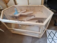 Deluxe wooden hamster for sale  LONDON