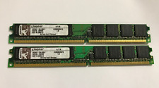 KINGSTON 2GB (1GB X 2) DDR2 400mhz 3200 Desktop Memory RAM Soporte de perfil bajo segunda mano  Embacar hacia Argentina