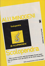 Poster alluminogeni scolopendr usato  Guidonia Montecelio