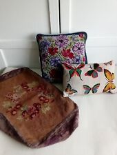 Vintage tapestry cushions for sale  CROOK