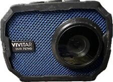 Usado, Câmera de Ação Digital Portátil VIVITAR-DVR757HD 12MP - Azul comprar usado  Enviando para Brazil
