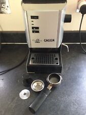 Gaggia deluxe coffee for sale  SOLIHULL