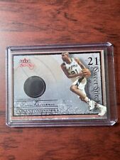 04-05 Fleer Sweet Sigs Sweet Stitches Patch Preto Tim Duncan 01/23 Jogo Usado SSP comprar usado  Enviando para Brazil