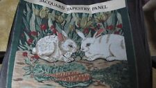Jacquard bunny tapestry for sale  Saint Clairsville