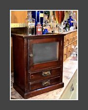 Antique mahogany apothecary for sale  KEIGHLEY
