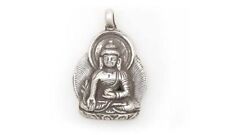 Medicine Buddha (Bhaisajyaguru) Pendant from Nepal, Sterling Silver (925) for sale  Shipping to South Africa
