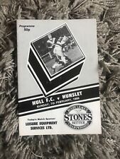 Hull hunslet rugby for sale  YORK