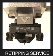 Shure V15 VMR VxMR M95 Cartridge Stylus Retipping Nude True Ellipsoid+Cantilever for sale  Shipping to Canada