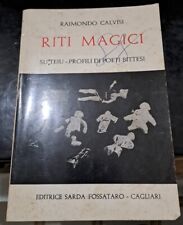 Riti magici r.calvisi usato  La Maddalena