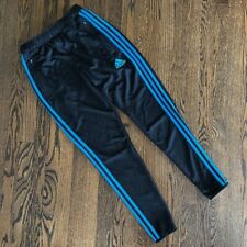 Adidas Fútbol Calentamiento Entrenamiento Tiro Climacool Pantalones de Sudor Cónicos PEQUEÑOS Negros segunda mano  Embacar hacia Argentina