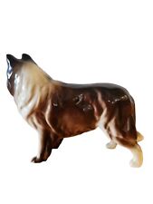 Vintage  Ceramic Porcelain Collie Lassie Dog Figurine Figure, used for sale  Shipping to South Africa