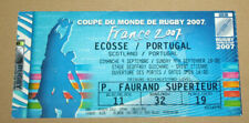 Rugby ticket ecosse d'occasion  Marseille XII