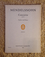 Mendelssohn concerto violine gebraucht kaufen  Witten-Annen