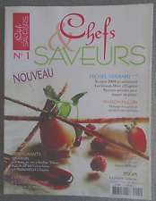 Chefs saveurs magazine d'occasion  Guérande