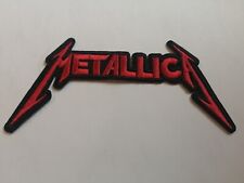 Metallica sew embroidered for sale  BACUP