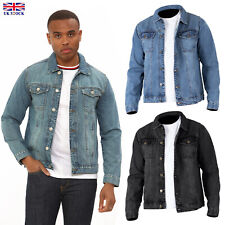 Mens jacket denim for sale  STOCKPORT