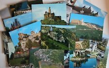 140 postcards castles for sale  NESTON