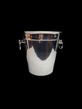 Stainless Steel Metal Champagne Ice Bucket with Ring Handles for sale  Shipping to South Africa