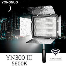 Painel de luz de vídeo LED 5600K YONGNUO YN300 III YN300II para Canon Nikon Sony DSLR comprar usado  Enviando para Brazil