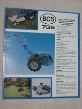 1970 bcs 735 for sale  Vermont