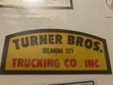 Turner Bros. Trucking Co. ( OK City,OK ), used for sale  Satanta