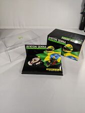 Usado, Coleção Ayrton Senna nº 14. Conjunto de carrinho 1980/1993, 1:43 F1, Minichamps com manga  comprar usado  Enviando para Brazil