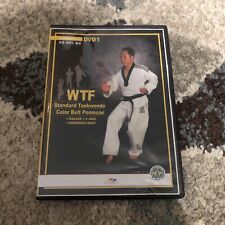 Telares de cinturón de color estándar de taekwondo WTF DVD formato chino no estadounidense edición 2007, usado segunda mano  Embacar hacia Argentina