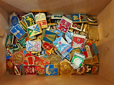 Conjunto de 100 peças de LOTE COLEÇÃO BROCHE DISTINTIVO SOVIÉTICO RUSSO EUAR, usado comprar usado  Enviando para Brazil