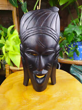 African ebony mask d'occasion  Expédié en Belgium