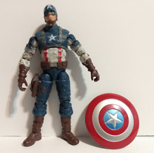 Usado, Marvel Legends Capitán América con escudo 6" pulgadas figura de acción Hasbro 2011 segunda mano  Embacar hacia Mexico