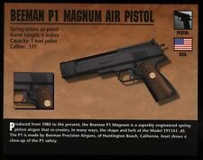 Cartão de armas de fogo Beeman P1 Magnum pistola de ar Atlas Classic comprar usado  Enviando para Brazil
