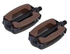 PREMIUM Krate Rubber Bicycle Pedals 1/2", Beach Cruiser, Lowrider, Chopper Bikes for sale  Shipping to Canada